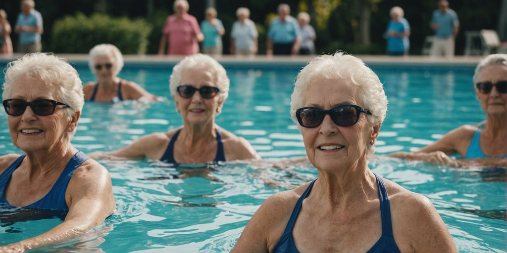 Wassergymnastik für Senioren: Die Vorteile von Training im Wasser für ältere Menschen